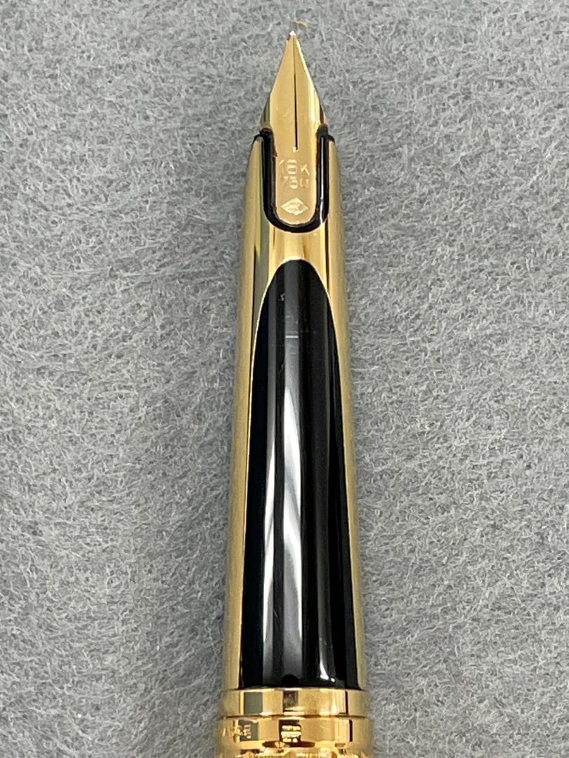 WATERMAN 万年筆 18Kゴールド 万年筆 編み目模様