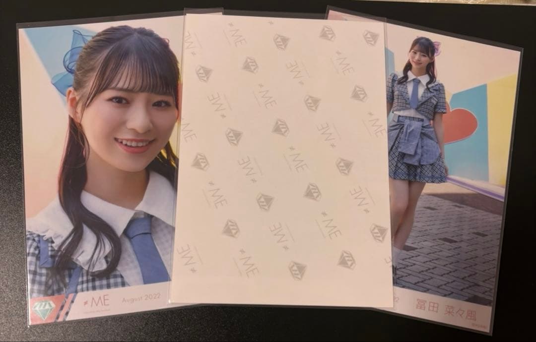 ノイミー 冨田菜々風 直筆 す、好きじゃない！歌唱衣装① チュウ イラコメあり