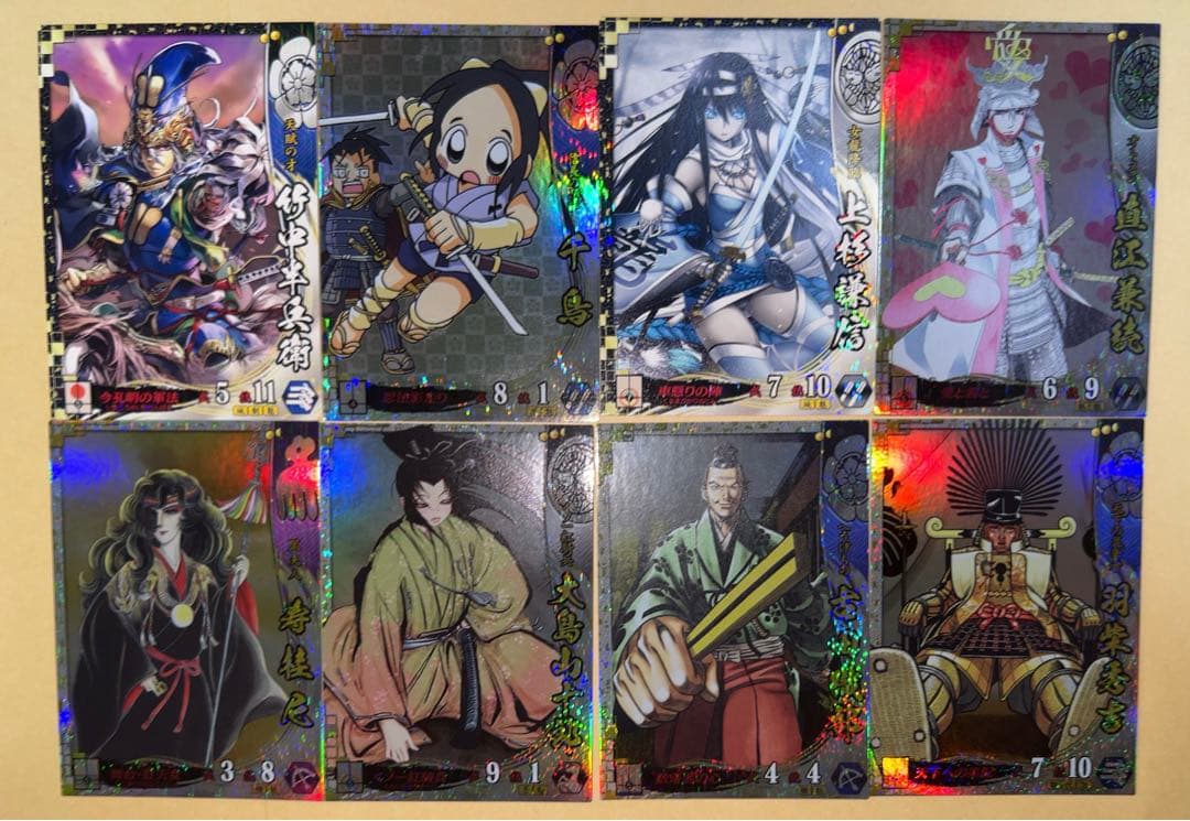 戦国大戦 SS EX 53枚　上杉謙信 雑賀孫市 服部半蔵 初芽 直江兼続 まつ