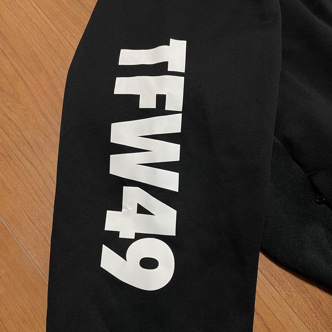 TFW49 ハーフジップ　プルオーバー　ブラック　L スニード　ゴルフ