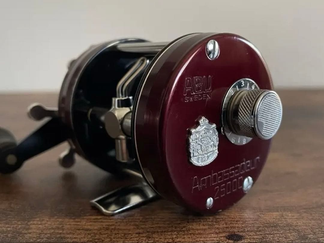 ABU Ambassadeur 2500C アブ アンバサダー バーガンディ