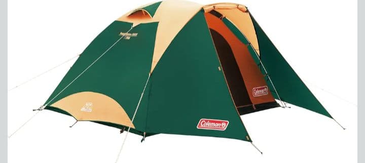 B　Coleman　テント　タフドーム　3025　グリーン　4~5人用　YK