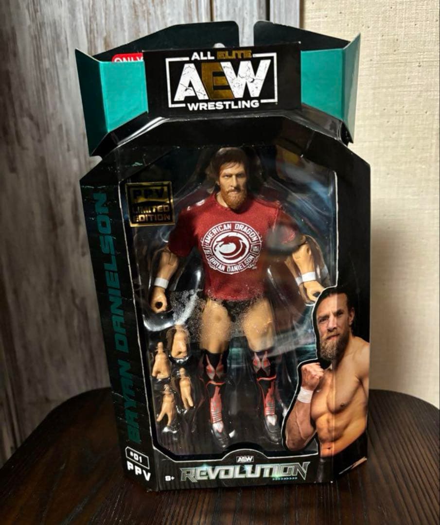 WWE MANKIND フィギュア　マテル　AEW ダニエル・ブライアン