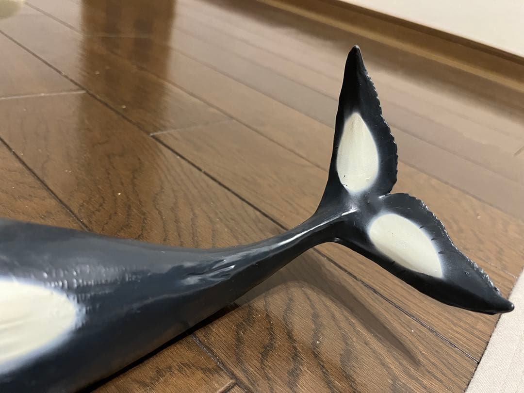 鯨　フィギュア　模型　ザトウクジラ　置物