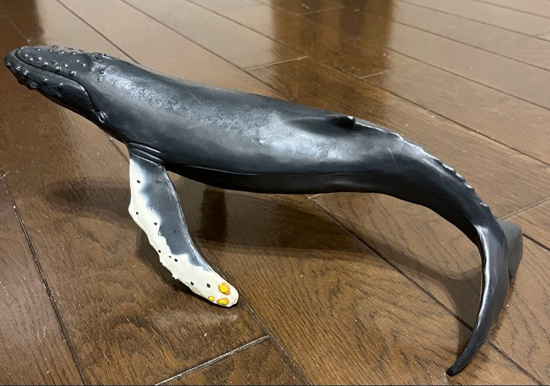 鯨　フィギュア　模型　ザトウクジラ　置物