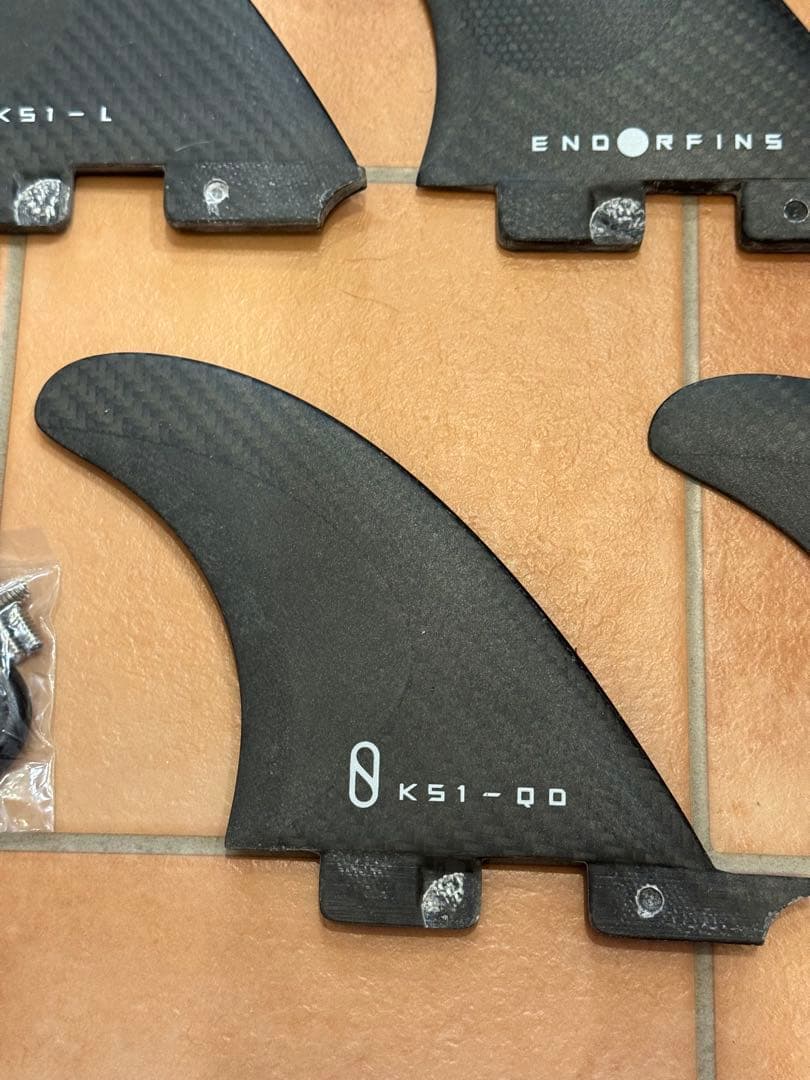 ENDORFINS サーフボードフィン 5枚セット