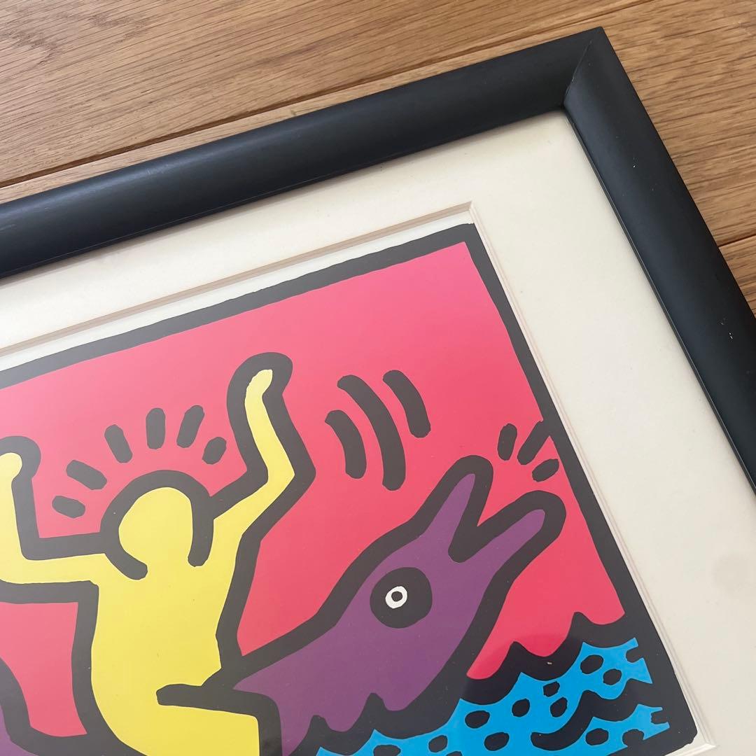 【雪虎】キース・ヘリング　オフセットプリント　1992 フランス製