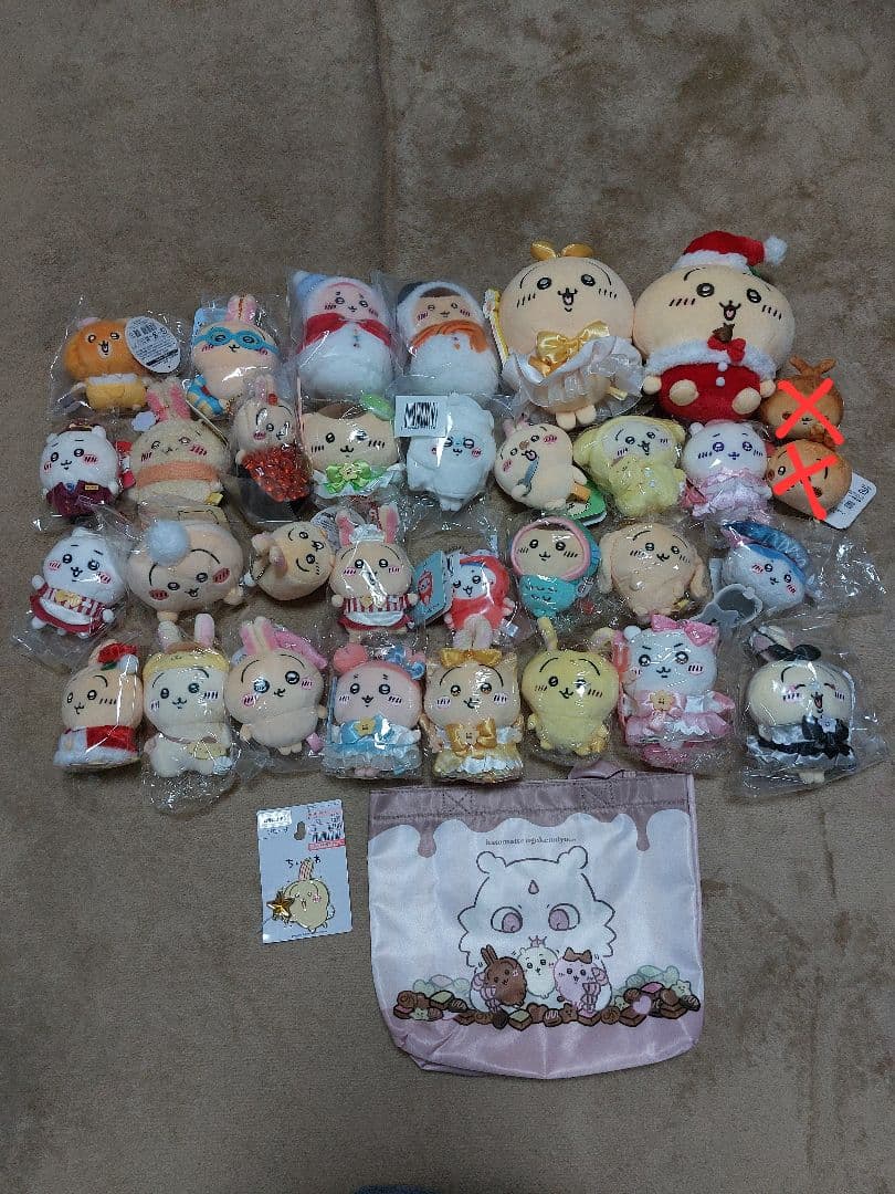 ちいかわグッズまとめ売り5ページに渡ります
