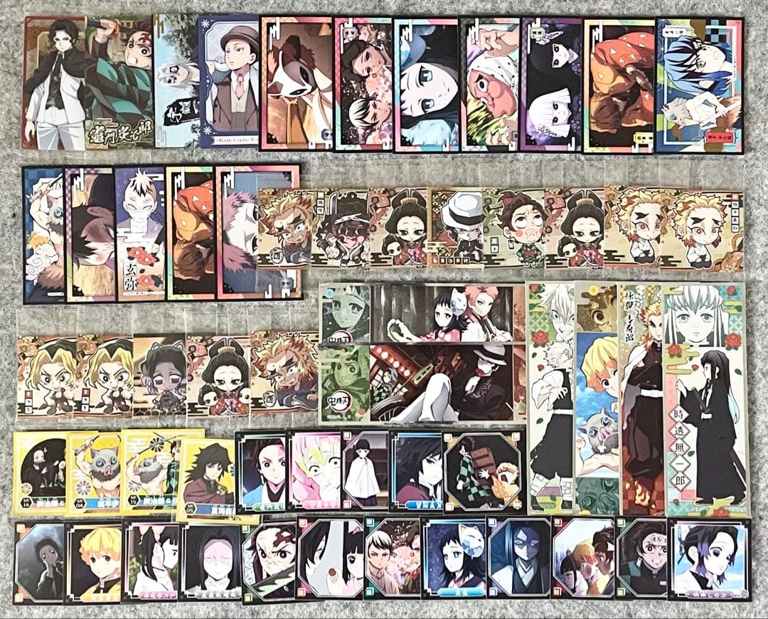 鬼滅の刃 紙類 薄物 550枚以上 まとめ売り 大量 箔押し レア 非売品