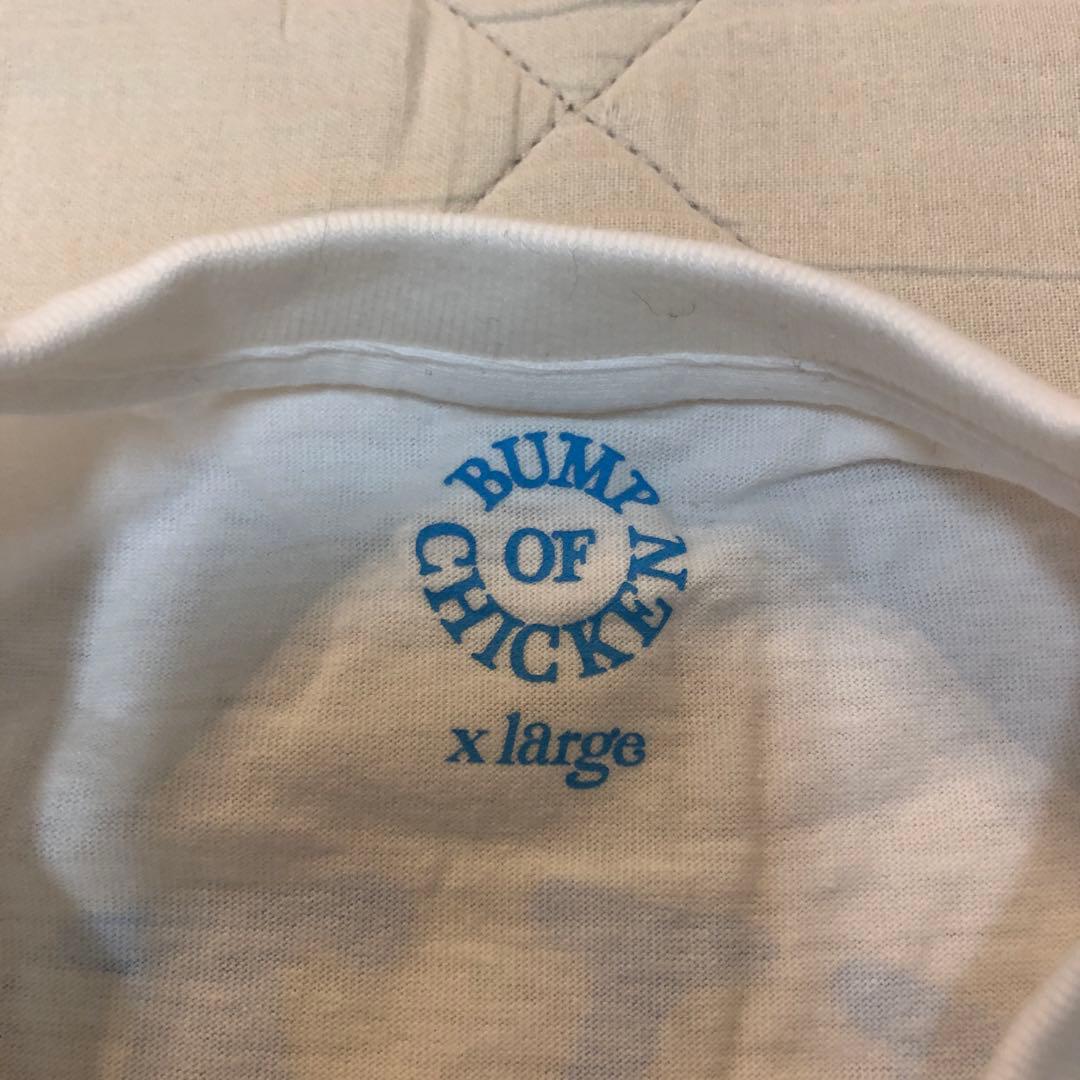BUMP OF CHICKEN☆ロゴロンT＆Tシャツ白XL☆バンプオブチキン