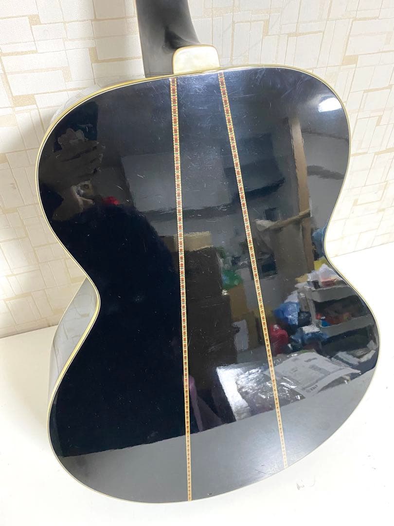 Morris WJ-50 モーリス アコースティックギター ハードケース付き