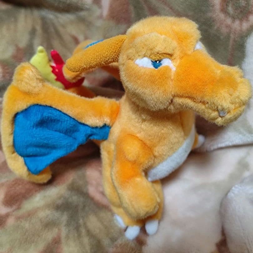 初期　ポケットモンスター　ポケモン　　トミー　リザードン　ぬいぐるみ