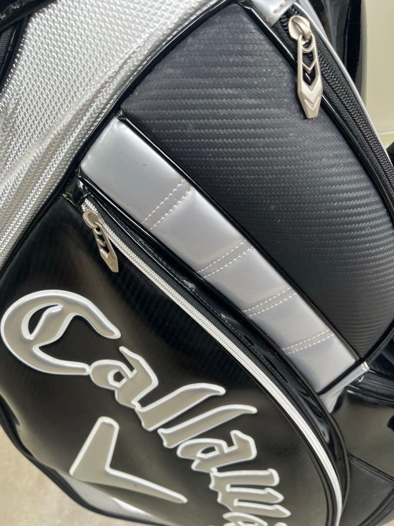 Callaway キャロウェイ　キャディバッグ ブラック シルバー【送料込み】