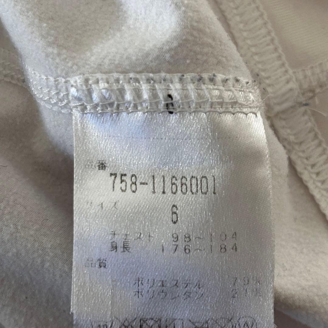 MASTER BUNNY EDITION 長袖　モックネック　ホワイト　サイズ6