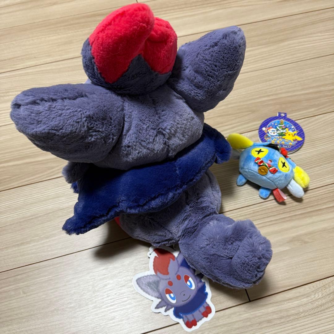 ポケモン　ふわふわ抱きぬいぐるみ　ゾロア　タグあり
