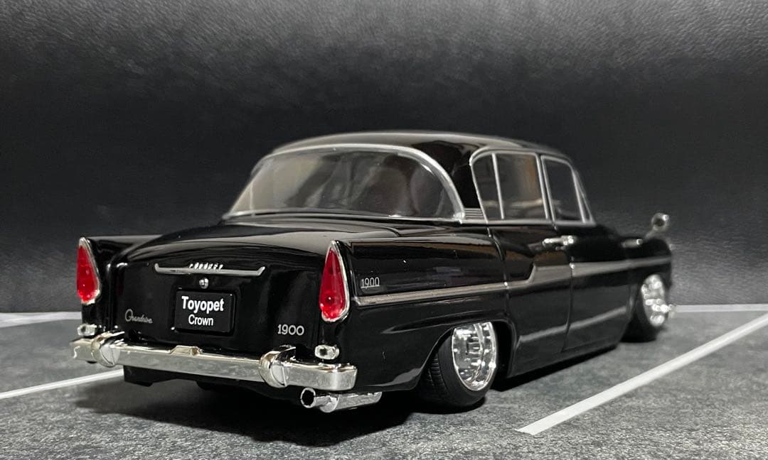 1/24 アシェット 国産名車 トヨペット クラウン 旧車 改造車 カスタムカー