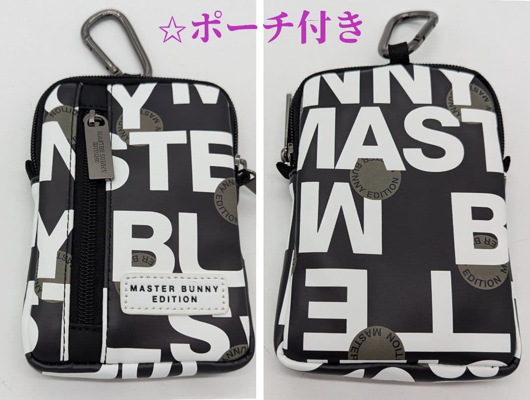 ★新品正規品最新作 PG/マスターバニー 総柄プリント 自立型キャディバッグ