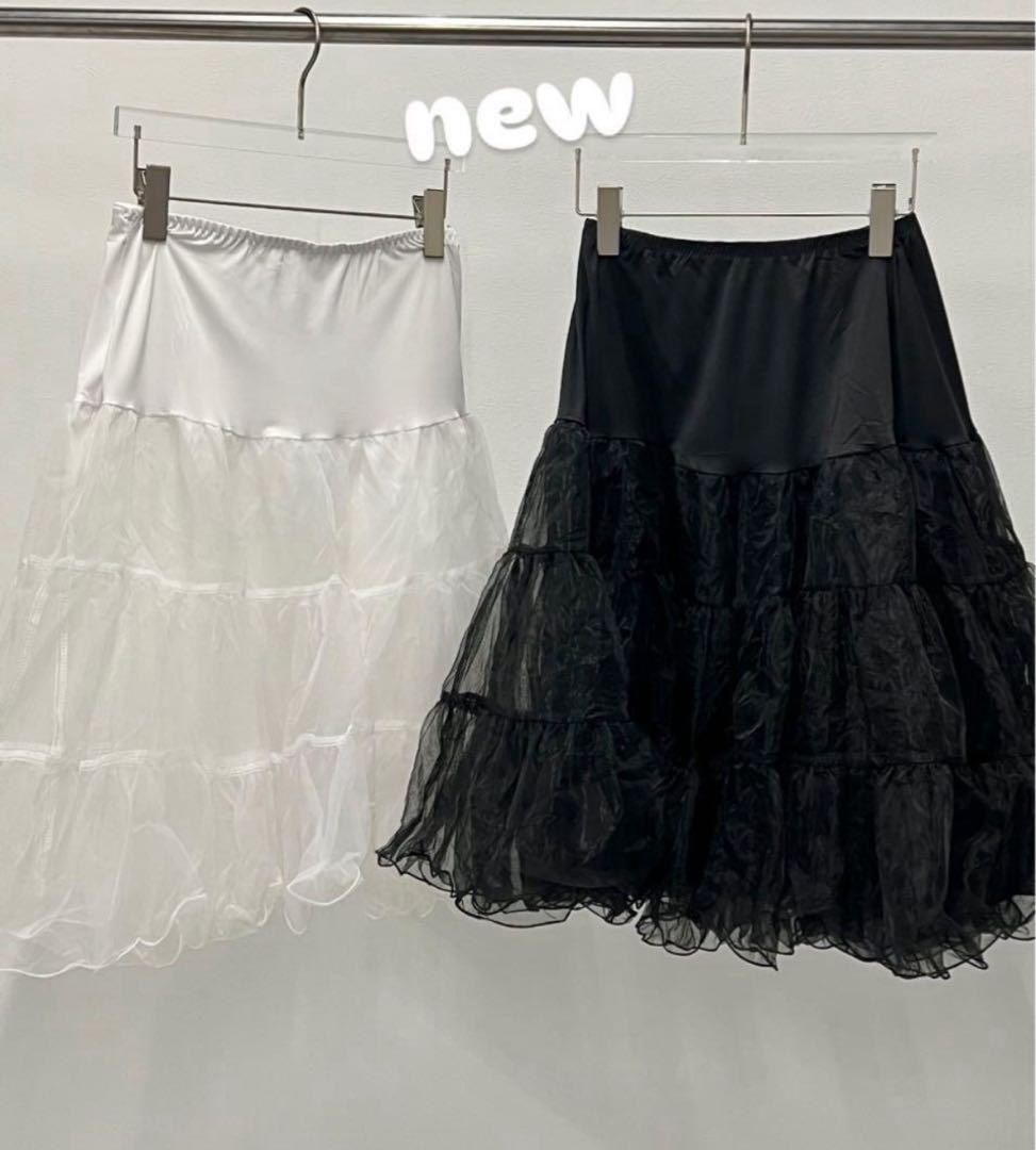 フラメンコ reel of lyricism tulle skirt : black
