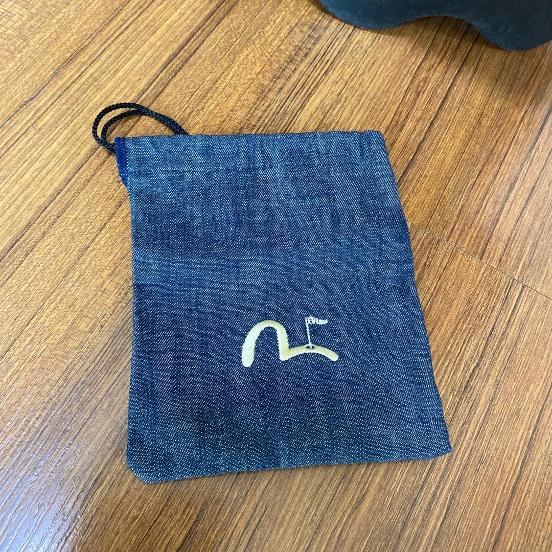 エヴィス　デニム キャディバッグ スタンド機能　グローブ等おまけ付　EVISU