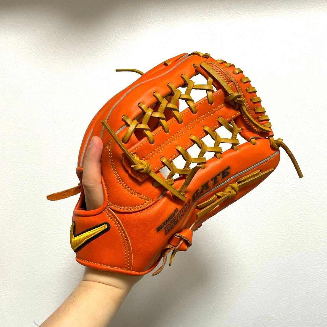 ナイキ ダイヤモンドレディ 型抜群 即戦力 極美品 軟式 外野手用グローブ