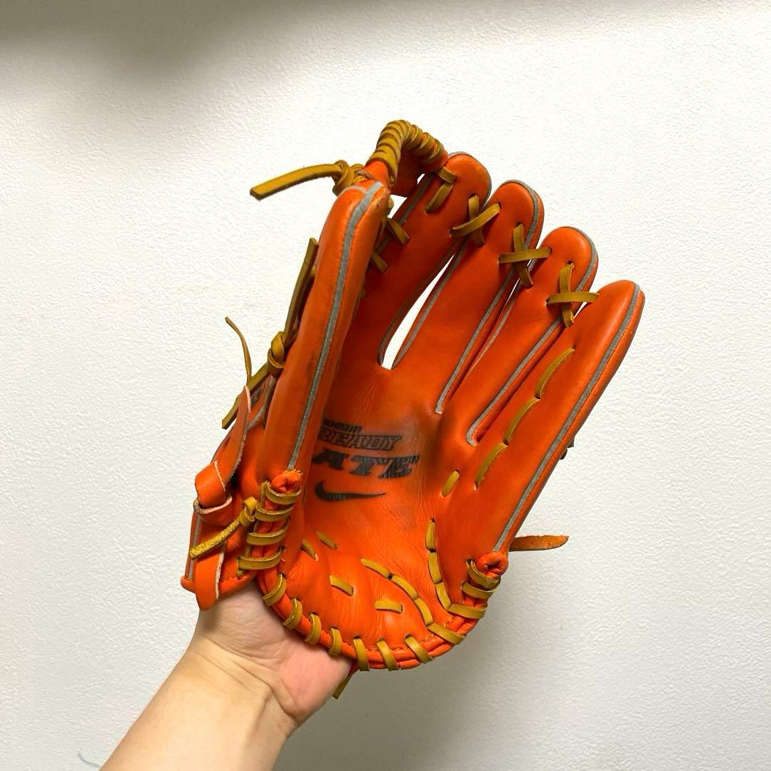 ナイキ ダイヤモンドレディ 型抜群 即戦力 極美品 軟式 外野手用グローブ