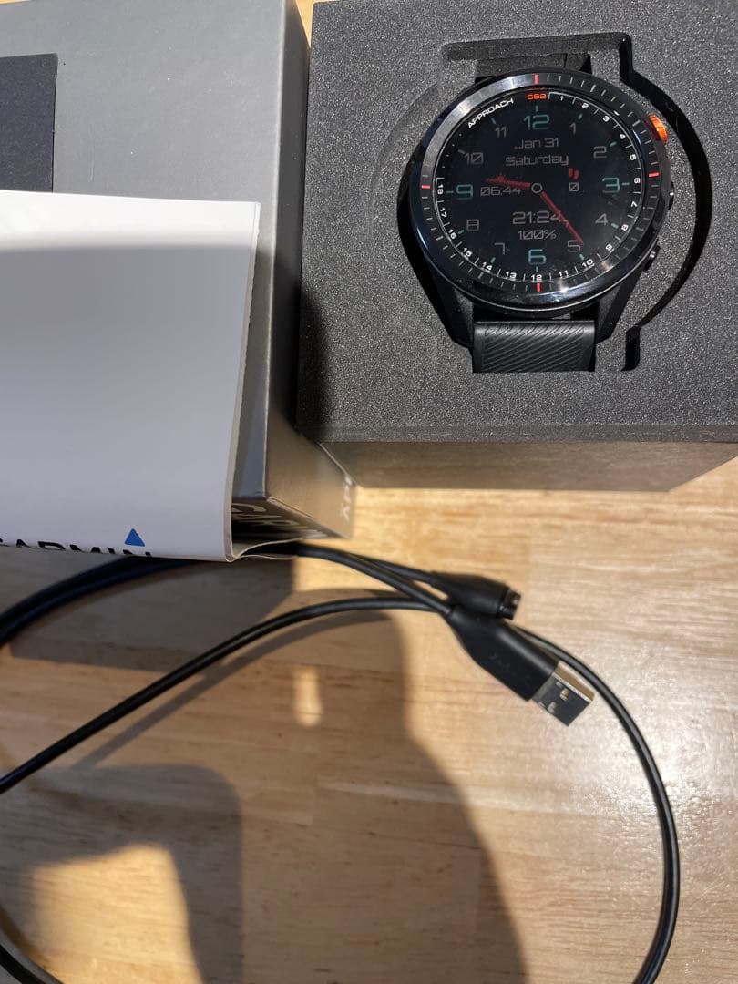 GARMIN ガーミン スマートウォッチ S62 ブラック G