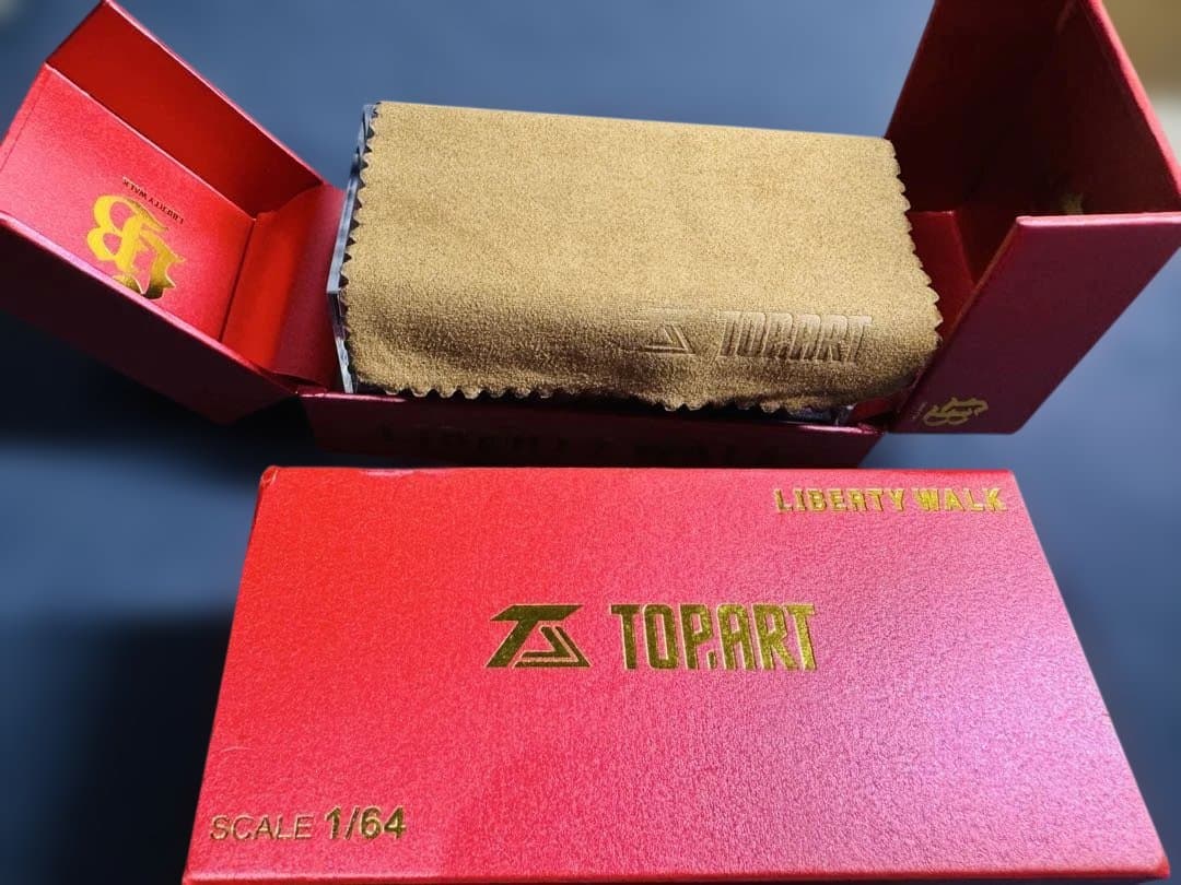 TOPART 1/64 LBWK chrome red 限定モデル436/999