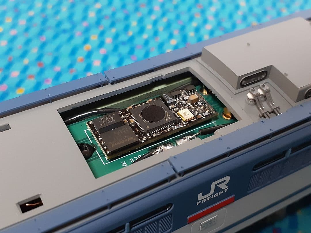 DCC化 KATO HOゲージ EF65 2000番台 JR貨物2次更新色