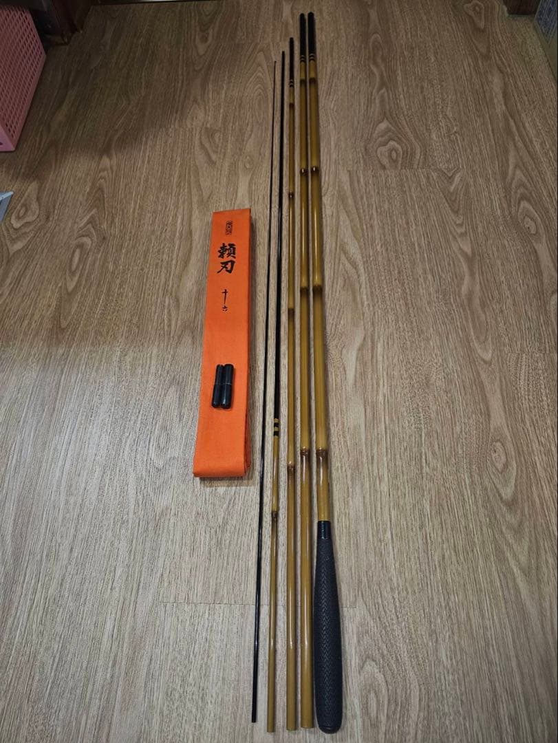 ヘラブナ竿 頼刃16尺　カーボン 竿袋付き