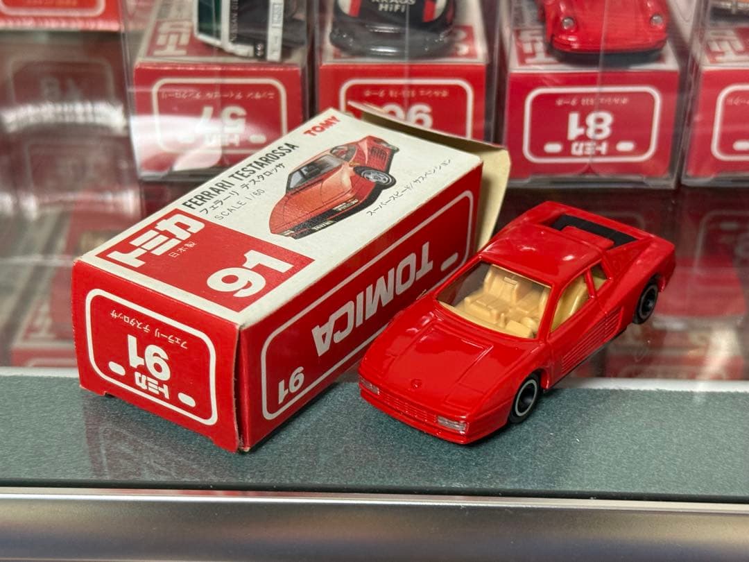 トミカ フェラーリ テスタロッサ 日本製