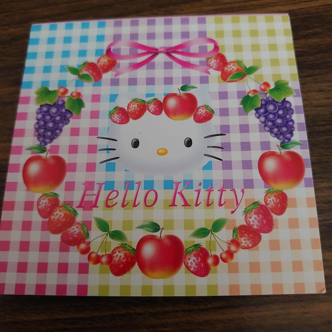 d*7様 使い残り‪♡サンリオハローキティストロベリーの香りがするスクエアメモ