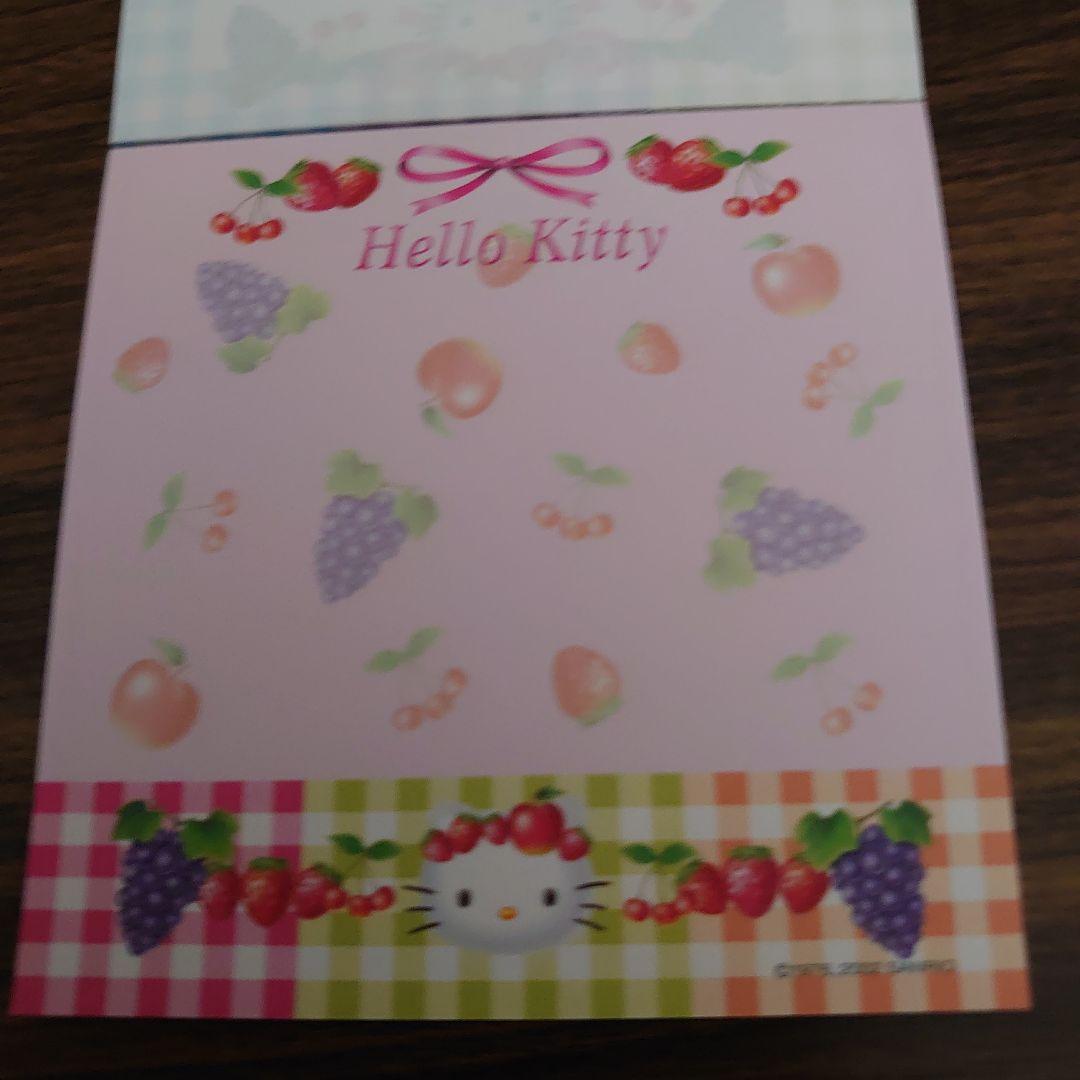 d*7様 使い残り‪♡サンリオハローキティストロベリーの香りがするスクエアメモ