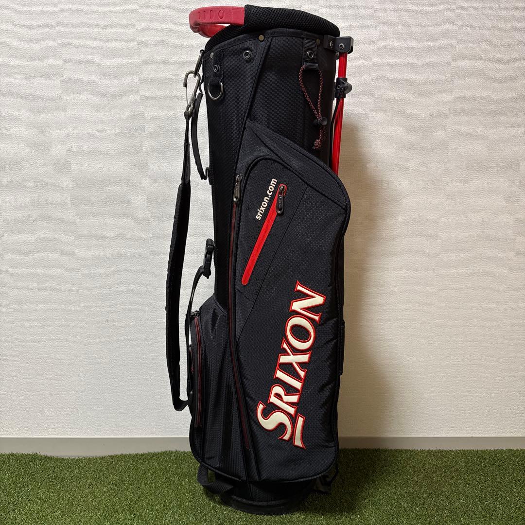 SRIXON スリクソン キャディバッグ スタンド式 スリム 軽量 コンパクト