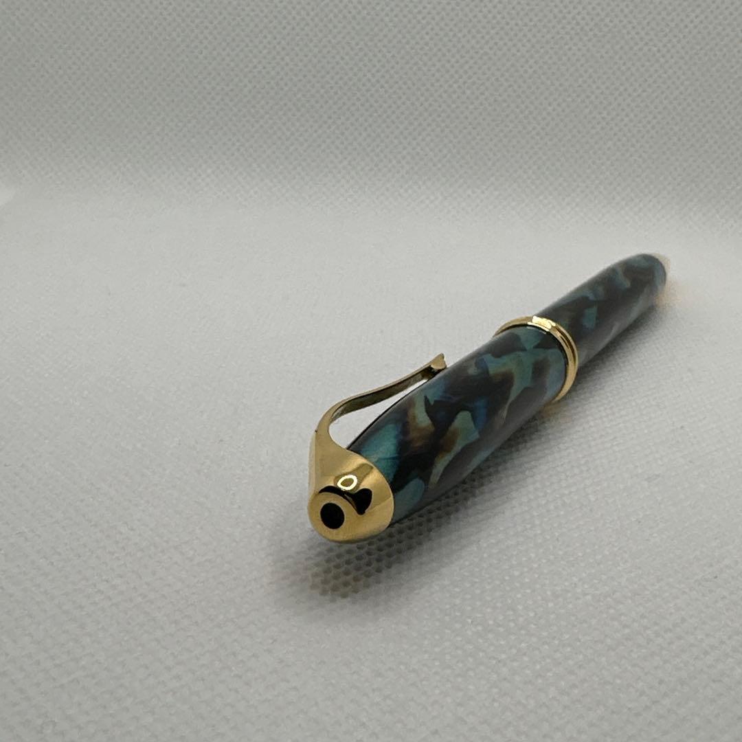 cross ピナクル ピーコックブルー ボールペン