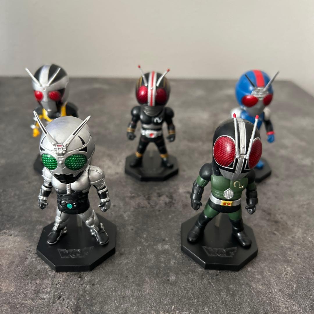 【美品】 WCF ワーコレ 仮面ライダーブラック シリーズ 5体セット