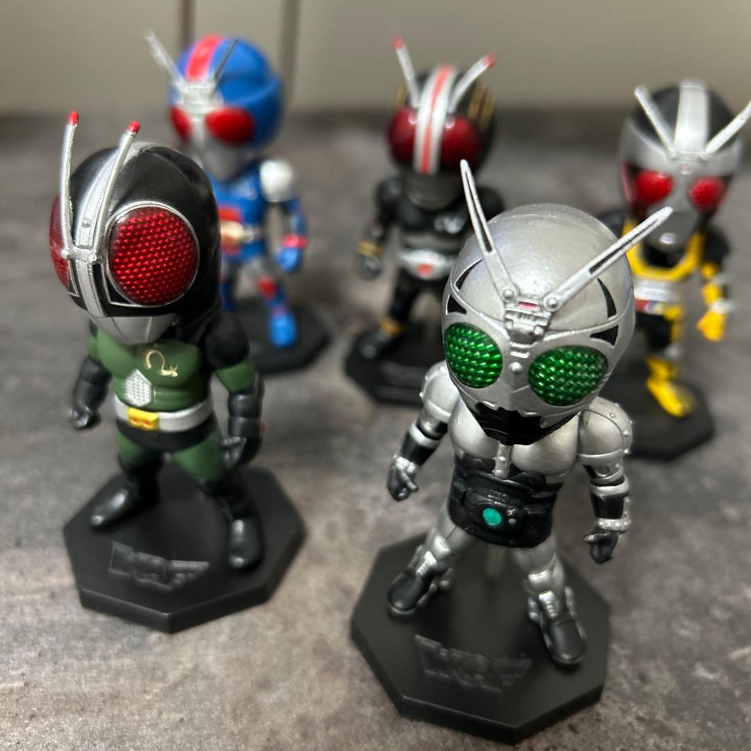 【美品】 WCF ワーコレ 仮面ライダーブラック シリーズ 5体セット