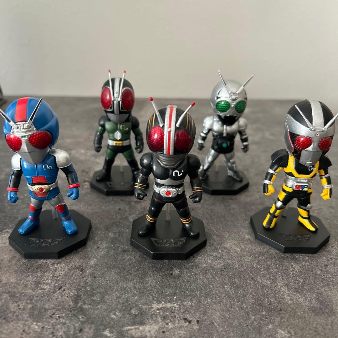 【美品】 WCF ワーコレ 仮面ライダーブラック シリーズ 5体セット