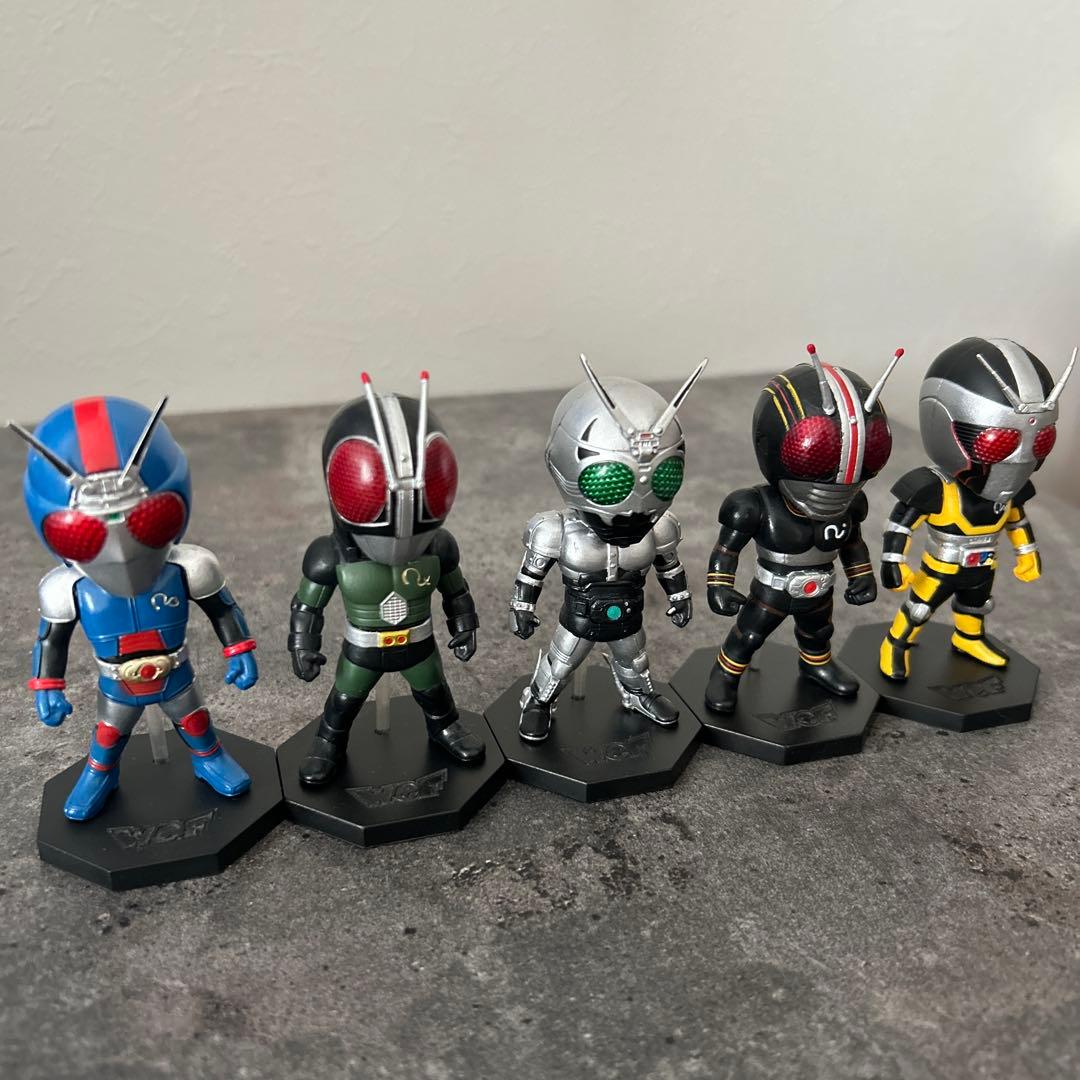 【美品】 WCF ワーコレ 仮面ライダーブラック シリーズ 5体セット