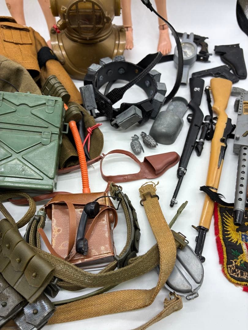 当時物　GIジョー　装備品多数　アクションソルジャー