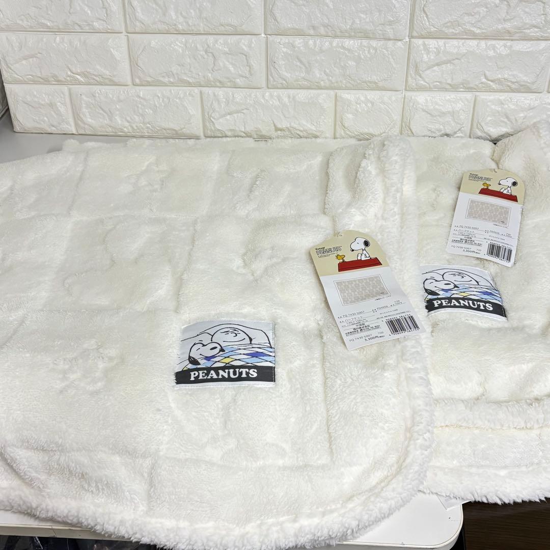 ➁西川 スヌーピー　6点セット　抱き枕　ブランケット　枕カバー　着る毛布