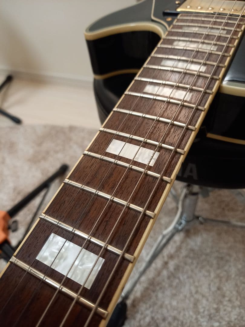 Laid Back レイドバック レスポールカスタムタイプ エレキギター 黒