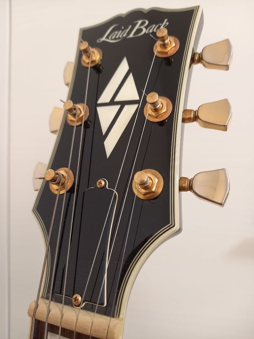 Laid Back レイドバック レスポールカスタムタイプ エレキギター 黒