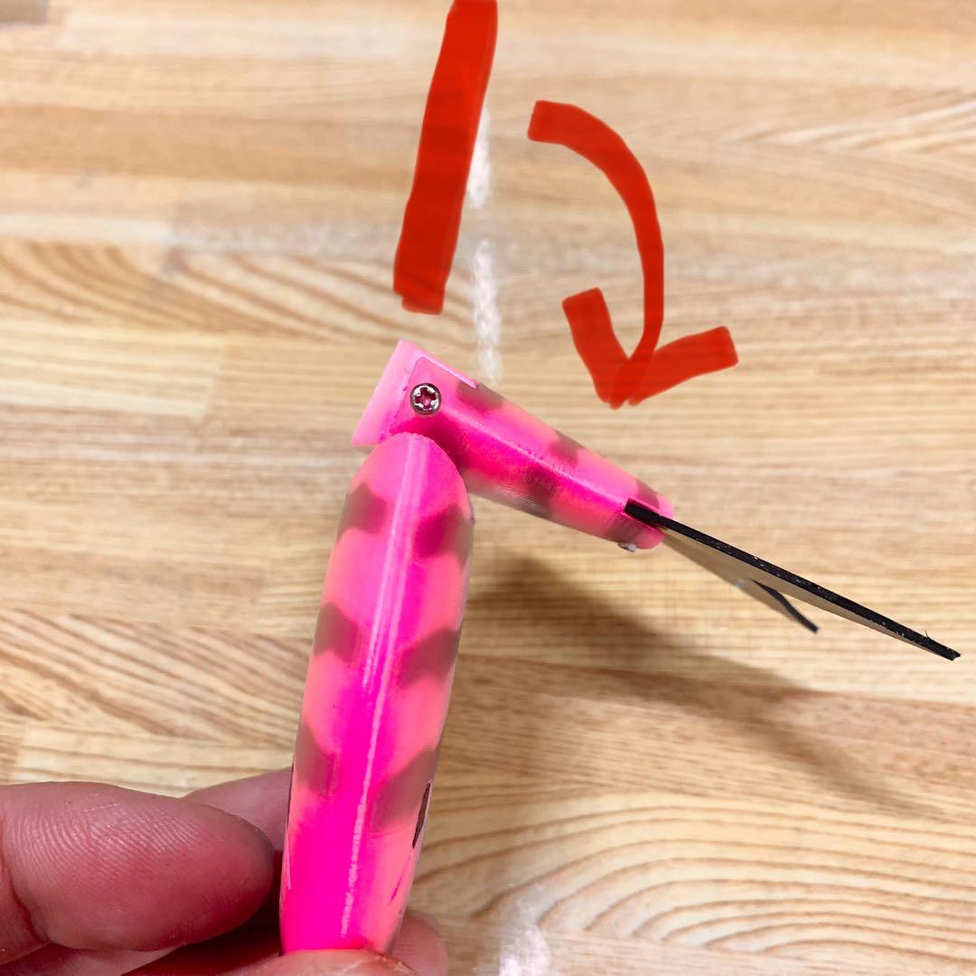 ※コメント用出品　自作　UFギル　3Dプリンター製　ハンドメイドルアー