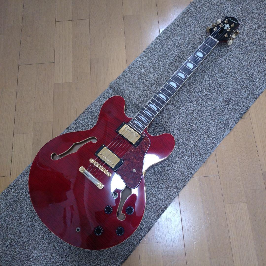 Bacchus セミアコ BSA-1200 エレキギター フルアコ