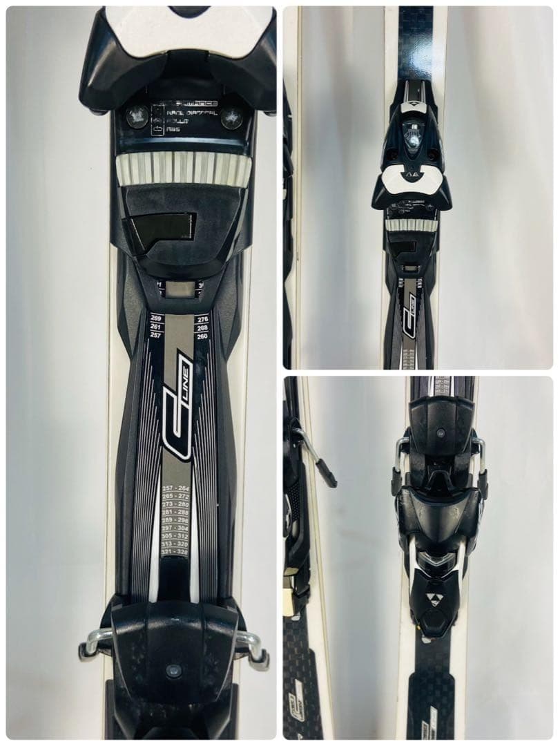 【良品】Fischer Emperor 175cm スキー板 ビンディング付き