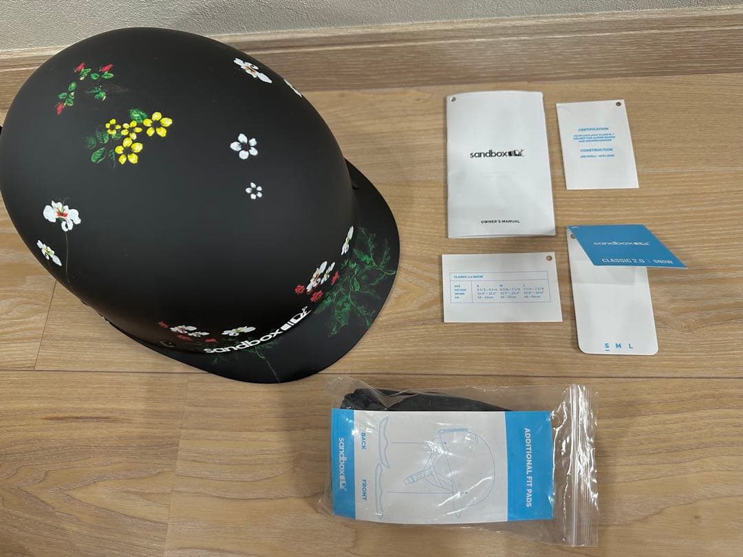 【新品】sandbox サンドボックス ヘルメット S Night Garden