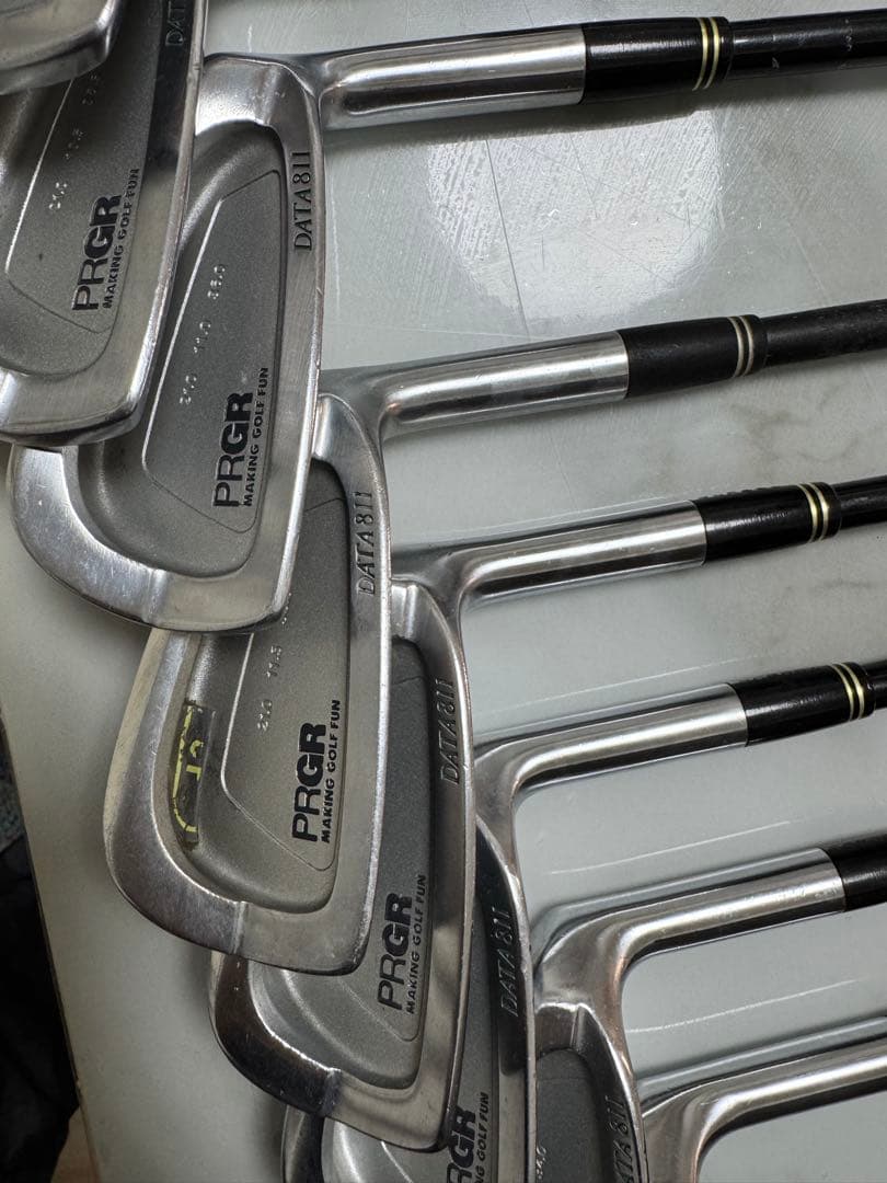 PRGR アイアンセット ステンレススチール カーボンシャフト