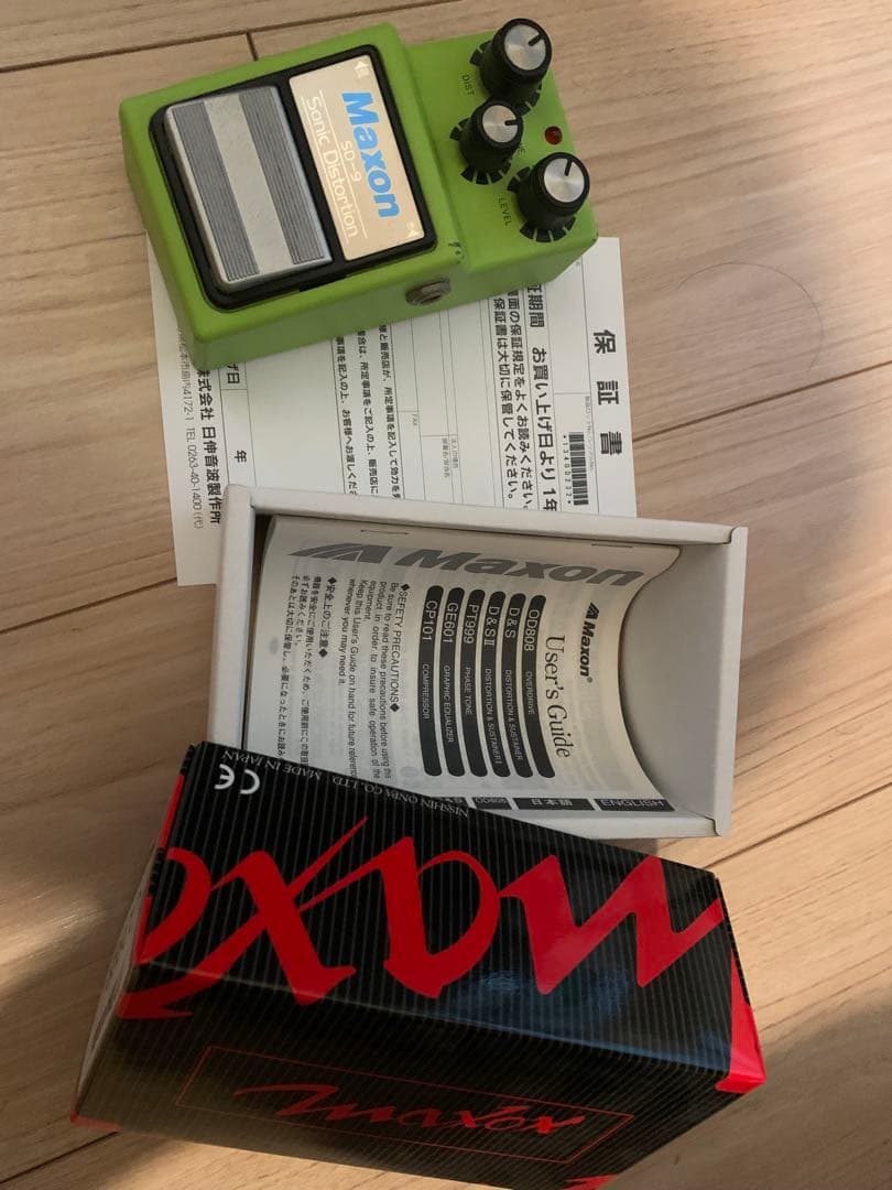 yazz様　MAXON / SD9 SONIC DISTORTION