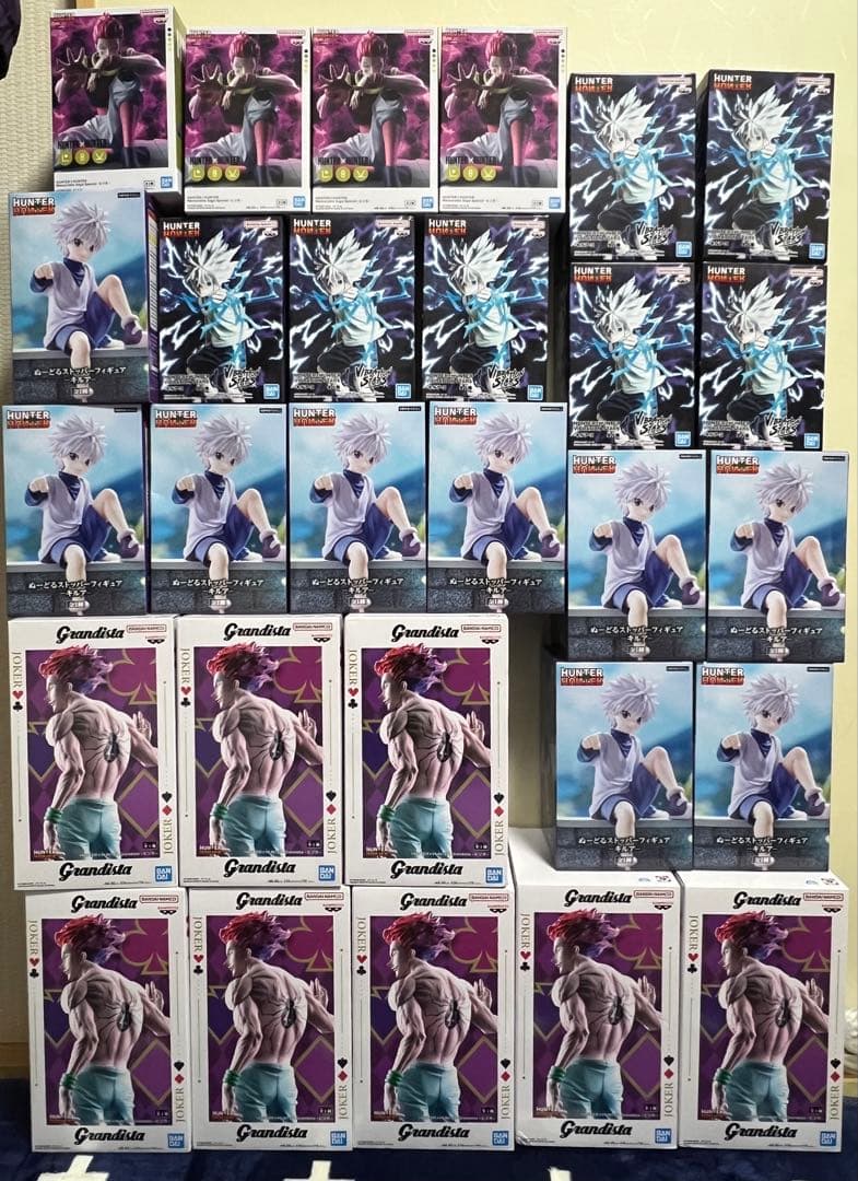 HUNTER×HUNTERフィギュア27個　キルア　ヒソカ　grandista等