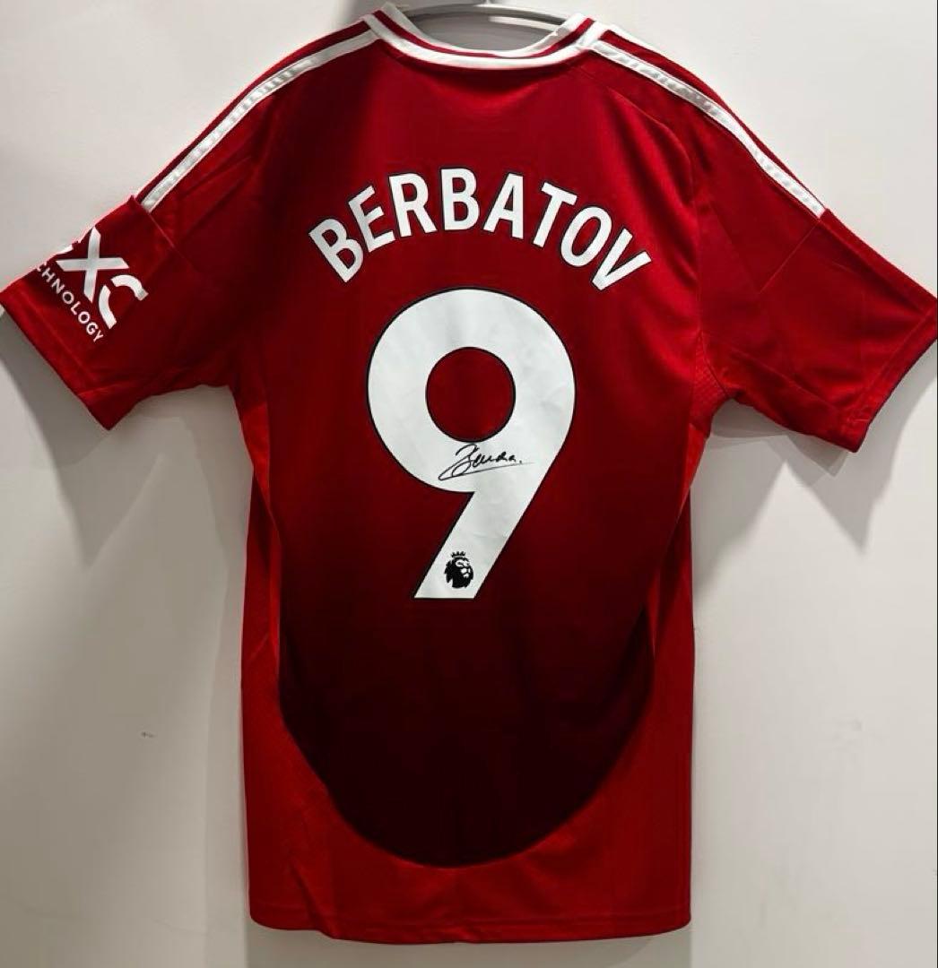 【本物】　ベルバトフ　直筆サインユニフォーム